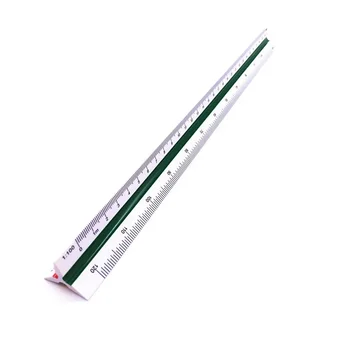 1 Многофункциональный Инструмент Для проектирования Ножек для рисования Шт 30-сантиметровая Измерительная Линейка 8930 Precision Tri-scale