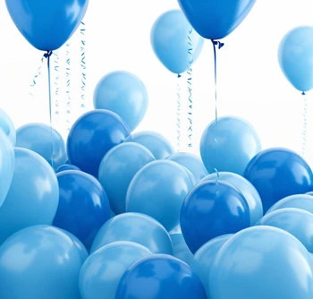 100 шт./компл. 5-дюймовых синих латексных воздушных шаров для вечеринки в честь Дня рождения, воздушных шаров для вечеринки, воздушных шаров на День рождения, латексных воздушных шаров