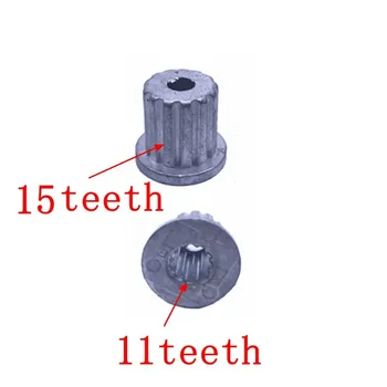 11-зубчатая внутренняя шестерня и 15-зубчатая внешняя шестерня Запасные части для металлических валов пластин вращающихся пульсаторов для стиральных машин LG