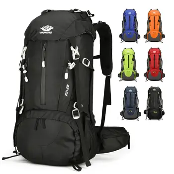 50-литровый походный рюкзак, мужская дорожная сумка, альпинистский рюкзак, Большой походный пакет для хранения, наплечные сумки для альпинизма на открытом воздухе, багаж
