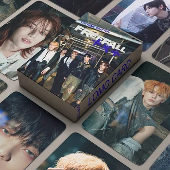 55шт Kpop TXT Новый Альбом FREEFALL Фотокарточки Название Главы FREEFALL LOMO Cards TXT Фотокарточки Коллекция Фанатов Подарок