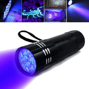 9LED Лампа-детектор мочи домашних животных, водонепроницаемые мини-ультрафиолетовые фонарики 4,5 В, легкий осветительный инструмент на батарейках для улицы