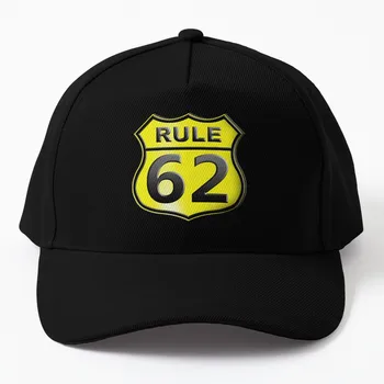 AA Rule 62 Relax -желтая бейсболка, забавная шляпа, черный женский пляжный козырек, мужская кепка
