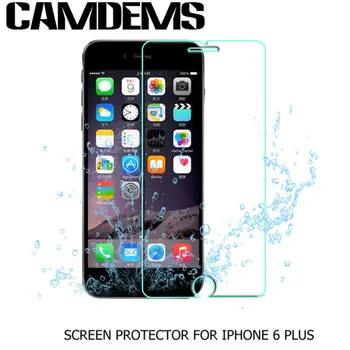 CAMDEMS 100 шт./лот 2.5D защитная пленка из закаленного стекла для iPhone 13pro max 12 xs max xr x 7 7plus 6 plus 6s plus 8 8 plus