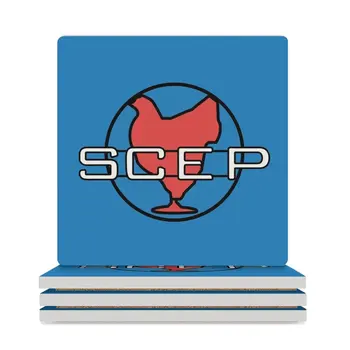 CEP - Оригинальный логотип - Керамические подставки OSS 117 (Квадратные), керамическая подставка, сланцевая керамическая подставка для чайника, подставки для ковриков