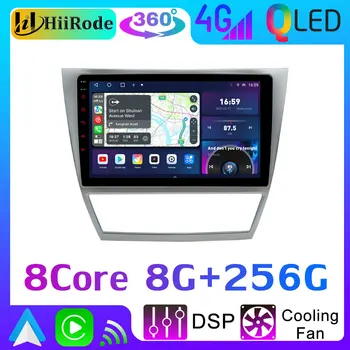 HiiRode QLED 1920*720 Android 12, 8G + 256G Экран Автомагнитолы Для Toyota Camry 6 XV40 2006-2011 CarPlay 4G SIM WiFi GPS Навигация