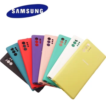 Samsung Galaxy Note10 Plus Чехол Мягкий Силиконовый Шелковистый На Ощупь Чехол Note10 Plus Жидкий Защитный Чехол Для Предотвращения Падения TPU Shell