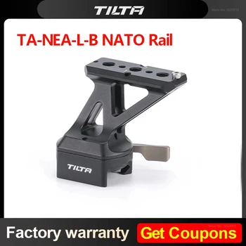 TILTA TA-NEA-L-B С Левой Стороны Крепление на рейку НАТО Удлинитель НАТО Крепление Боковой Ручки Деревянная Ручка для Sony Fx3 для Canon R5C