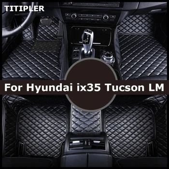 TITIPLER Пользовательские Автомобильные Коврики Для Hyundai ix35 Tucson LM Foot Coche Аксессуары Автомобильные Ковры