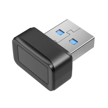 USB-Считыватель Отпечатков пальцев FIDO U2F Биометрический Сканер Отпечатков пальцев Windows Hello Anti-Spoofing Портативный Ключ Безопасности 360 ° Touch