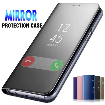 Xioami 12T Pro Case Smart Mirror Флип-Чехол для Xiaomi 12T Pro 12 T TPro 12tpro 5G С Магнитной Подставкой и Четким Обзором, Чехол Для Телефона 6,67 дюйма