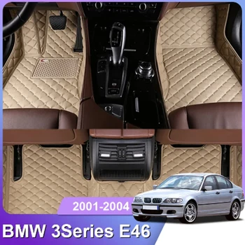 Автомобильный коврик для BMW 3 серии E46, аксессуары для универсалов, коврик для салона, толстый ковер, настраиваемый для левого и правого привода