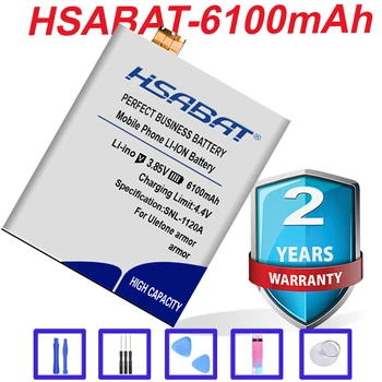Аккумулятор HSABAT 6100mAh для Ulefone armor Высококачественный аккумулятор для мобильного телефона