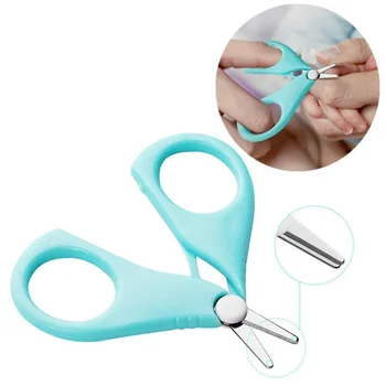 Безопасные кусачки для ногтей, ножницы-резак для новорожденного, удобный ежедневный маникюрный инструмент для ногтей, детские ножницы для ногтей