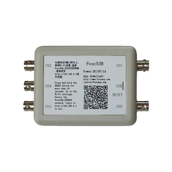 Беспроводной 5-канальный USB-осциллограф Fosc53b Wi-Fi, виртуальный регистратор сбора данных, Наборы инструментов для технического обслуживания автомобилей