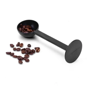 Верхняя кофейная ложка для эспрессо весом 10 г, мерная ложечка для набивки кофе 50 мм, тампер для холодного заваривания кофе для кофейных принадлежностей.
