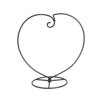Витрина с орнаментом в форме сердца WINOMO, Железная подвесная подставка, держатель для подвешивания стеклянного шара, воздушного растения, террариума Ведьмы