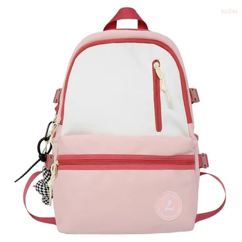Вместительный женский рюкзак для ноутбука, Корейская модная дорожная сумка на молнии в стиле харадзюку для ноутбука, кавайные школьные сумки для подростков