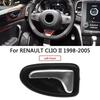Внутренняя Дверная ручка Левая Правая Дверная ручка Автомобильные Аксессуары для Renault Clio II Megane I Scenic I Trafic Хром
