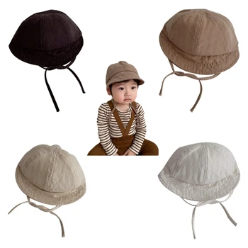 Детская Солнцезащитная Шляпа Для Девочки, Бейсболка Для Мальчика, Летние Шляпы Для Младенцев, 5 цветов
