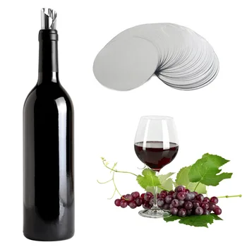 Диск для наливки вина- 50шт Стопорные диски для наливки вина для диспенсера для вина и пива