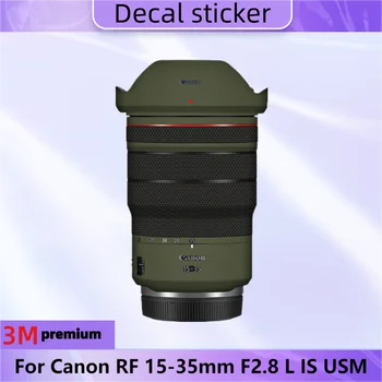 Для Canon RF 15-35 мм F2.8 L IS USM Наклейка на объектив Защитная Наклейка на кожу Пленка Против царапин Защитное покрытие RF15-35 15-35/F2.8