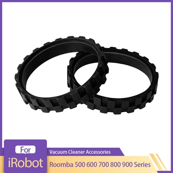 Для iRobot Roomba 500 600 700 800 900 серии Простые в сборке противоскользящие колеса, обшивка шин, сменные аксессуары для пылесоса