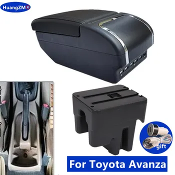 Для Toyota Avanza Подлокотник для TOYOTA AVANZA 2016 Автомобильный подлокотник коробка Для салона специальные детали для модернизации Аксессуары Центральный ящик для хранения