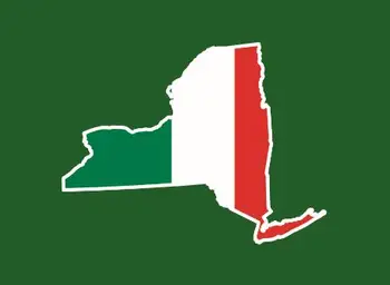карта Флага Нью-Йорка 90X150 СМ с изготовленным на заказ итальянским флагом хобби подарок Открытый Баннер с Флагом Италии