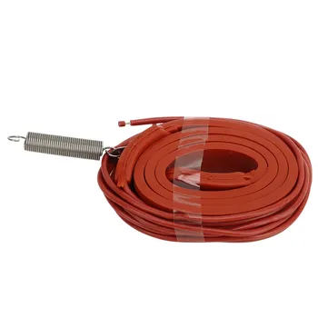 Нагревательный кабель 45 Вт 1000 мм Шнур питания 220 В 550 мм длиной 15 мм шириной трубы Защита от замерзания Тепловой провод для компрессоров кондиционирования
