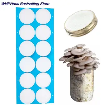 Наклейки из Синтетической фильтровальной бумаги 76,2 мм 59 мм 0,22 мкм С фильтровальным диском для выращивания грибов, нанесенные под