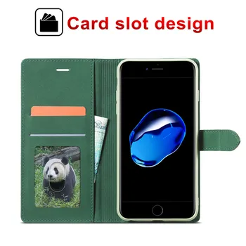 Новый Стиль Для iPhone 6s Plus Case Флип Магнитный Чехол-бумажник На iPhone 6s 6sPlus Case Кожаный Винтажный Чехол Для телефона i Phone 6s