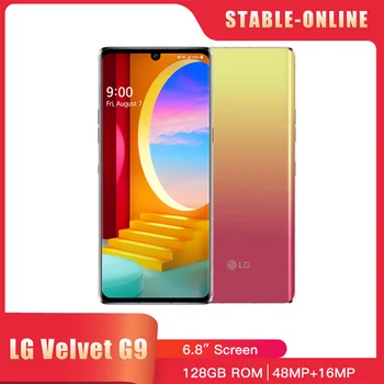 Оригинальный мобильный телефон LG VELVET G9 5G 4G LTE 6,8 