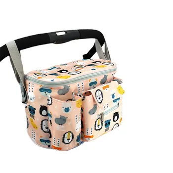 Подвесная сумка для детской коляски, многофункциональная сумка для хранения большой емкости, влагостойкая и износостойкая