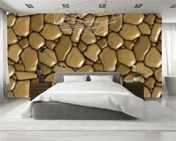 Пользовательские обои 3D стерео HD простая мода галька камень гостиная спальня диван фон украшение стен картина behang