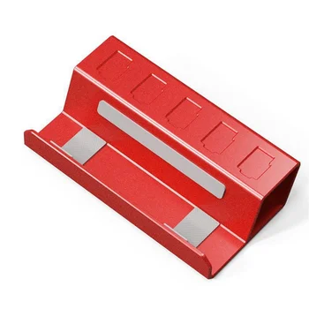 Портативная настольная подставка из алюминиевого сплава для Rog Ally Steamdeck/Switch, портативная простая подставка для мобильного телефона, красный