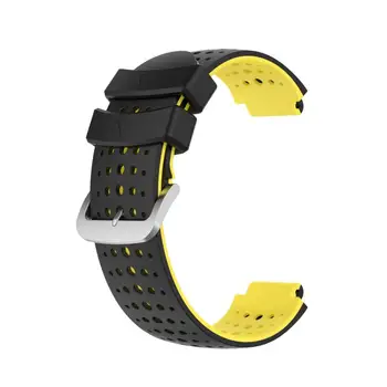 Ремешок для часов Smart Accessories, дышащий, двухцветный, мягкий для Garmin Forerunne, сменный браслет для Garmin Forerunner220