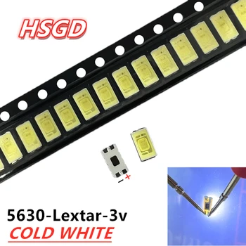Светодиодная подсветка Lextar 0,5 Вт 5630 3 В Холодно-белая ЖК-подсветка для телевизора Применение для телевизора PT56Z03 V2 200ШТ