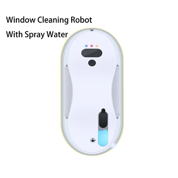 Умный робот для мытья окон с водяным распылителем, электрический стеклоомыватель, бытовая техника, портативный пылесос, швабра HCR-09