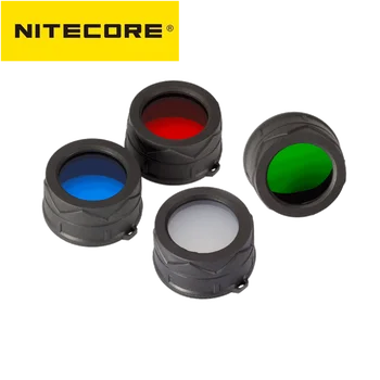 Фильтр для фонарика Nitecore NFR34 / NFG34 / NFB34 / NFD34 подходит для фонарика с головкой 34 мм