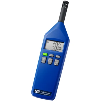 Цифровой измеритель температуры и влажности TES-1160, измеритель атмосферного давления