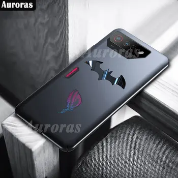 Чехол Auroras Для Rog Phone 7 Pro С красивым Зеркальным Логотипом Ультратонкий Матовый корпус Для Rog Phone 7 Ultimate Full Coverage Cover